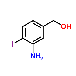 (3-Amino-4-iodophenyl)methanol Structure