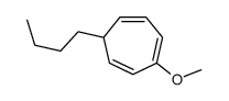 7-butyl-3-methoxycyclohepta-1,3,5-triene结构式