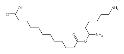 dodecanedioic acid, compound with hexane-1,6-diamine (1:1) Structure