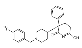 4-fluorodexetimide结构式