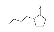 2-Pyrrolidinethione,1-butyl- Structure
