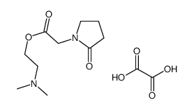2-(Dimethylamino)ethyl (2-oxo-1-pyrrolidinyl)acetate hydrogen oxalate picture