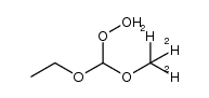 (hydroperoxy(methoxy-d3)methoxy)ethane Structure
