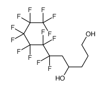 6,6,7,7,8,8,9,9,10,10,11,11,11-tridecafluoroundecane-1,4-diol结构式