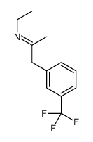 N-ethyl-1-[3-(trifluoromethyl)phenyl]propan-2-imine结构式