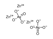 trizinc,trioxido(oxo)-λ5-arsane结构式