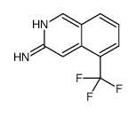 5-(trifluoromethyl)isoquinolin-3-amine structure