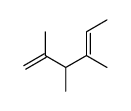 2,3,4-trimethylhexa-1,4-diene结构式