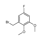 1-(bromomethyl)-5-fluoro-2,3-dimethoxybenzene Structure