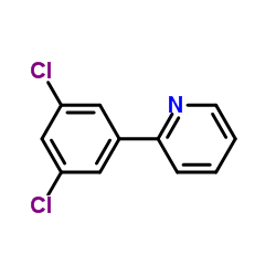 2-(3,5-Dichlorophenyl)pyridine结构式
