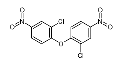 2-chloro-1-(2-chloro-4-nitro-phenoxy)-4-nitro-benzene structure