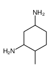 1-甲基-2,4-环己二胺结构式