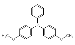 bis(4-methoxyphenyl)phenylphosphine Structure