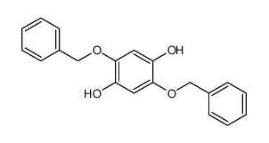 2,5-bis(phenylmethoxy)benzene-1,4-diol Structure