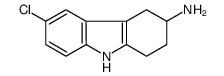 6-chloro-2,3,4,9-tetrahydro-1H-carbazol-3-amine结构式