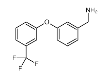 3-(3-TRIFLUOROMETHYLPHENOXY)BENZYLAMINE Structure