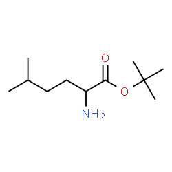 tert-Butyl2-amino-5-methylhexanoate结构式