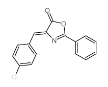 5(4H)-Oxazolone,4-[(4-chlorophenyl)methylene]-2-phenyl- picture
