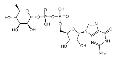 GDP-6-deoxy-D-mannose Structure