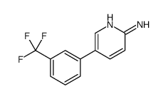 5-[3-(trifluoromethyl)phenyl]pyridin-2-amine Structure