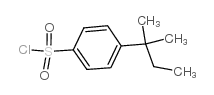 4-(2-methylbutan-2-yl)benzenesulfonyl chloride Structure