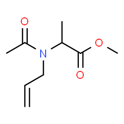 Alanine,N-acetyl-N-2-propenyl-,methyl ester (9CI)结构式