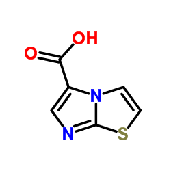 咪唑并[2,1-b]噻唑-5-甲酸结构式