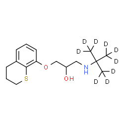 rac Tertatolol-d9结构式