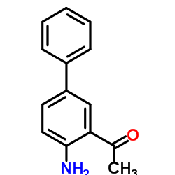 1-(4-Amino-3-biphenylyl)ethanone结构式