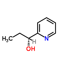 (1R)-1-(2-Pyridinyl)-1-propanol Structure