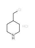 4-(chloromethyl)piperidine hydrochloride Structure