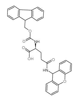 fmoc-gln(xan)-oh Structure