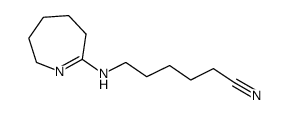 6-((3,4,5,6-tetrahydro-2H-azepin-7-yl)amino)hexanenitrile Structure