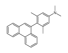 N,N,3,5-tetramethyl-4-phenanthren-9-ylaniline Structure