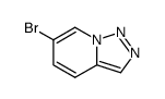 6-溴-[1,2,3]三唑并[1,5-a]吡啶结构式