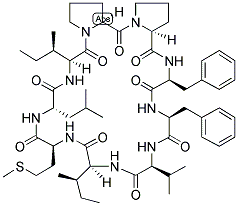 Cyclolinopeptide B Structure