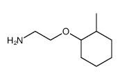 2-(2-Methyl-cyclohexyloxy)-aethylamin Structure