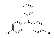 4-chloro-N-(4-chlorophenyl)-N-phenylaniline Structure