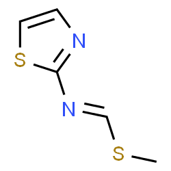 Methanimidothioic acid,N-2-thiazolyl-,methyl ester picture