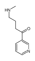 4-methylamino-1-pyridin-3-yl-butan-1-one Structure