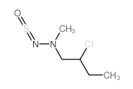 1-Butanamine,2-chloro-N-methyl-N-(sulfinylamino)-结构式