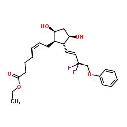 Tafluprost ethyl ester结构式