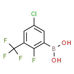 5-Chloro-2-fluoro-3-(trifluoromethyl)phenylboronic acid picture