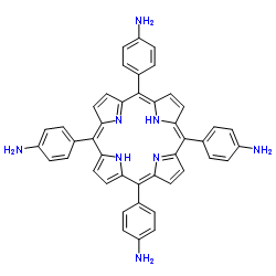 5,10,15,20-TETRAKIS(4-AMINOPHENYL)-21H,23H-PORPHINE structure