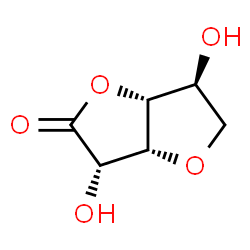 Gulonicacid,3,6-anhydro-,gamma-lactone,L-(8CI) structure
