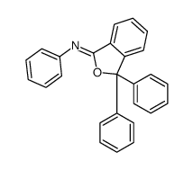 N,3,3-triphenyl-2-benzofuran-1-imine结构式