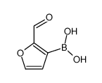2-Formylfuran-3-boronic acid结构式