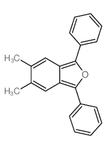 Isobenzofuran,5,6-dimethyl-1,3-diphenyl-结构式