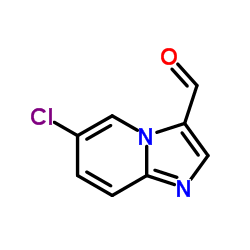 6-Chloroimidazo[1,2-a]pyridine-3-carbaldehyde Structure
