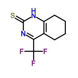 4-TRIFLUOROMETHYL-5,6,7,8-TETRAHYDRO-QUINAZOLINE-2-THIOL Structure